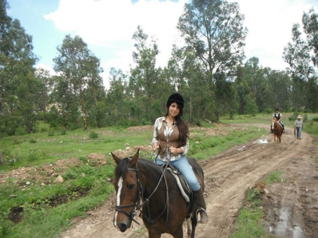 Cabalgando en morelia